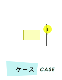 トートバック（ケース）プリント範囲