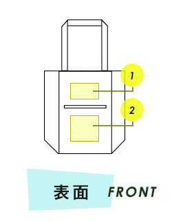 トートバック前面プリント範囲