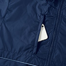 リフレクベーシックコート（00233-RBC）胸ポケット