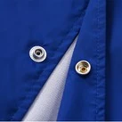 ナイロン スタジアム ジャケット(裏地付)(7055-01)ドットボタンは金属製のアメリカンタイプ