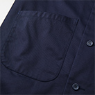 T/Cダスターコート（7451-01）胸ポケット