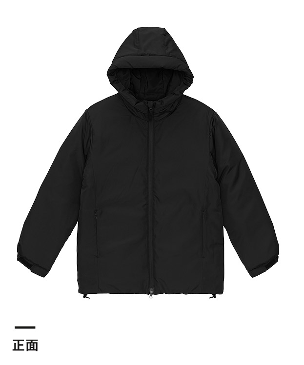 インサレーテッド フルジップ パーカ（中綿入）（7463-01）正面