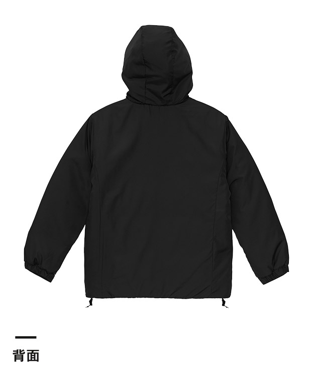 インサレーテッド フルジップ パーカ（中綿入）（7463-01）背面