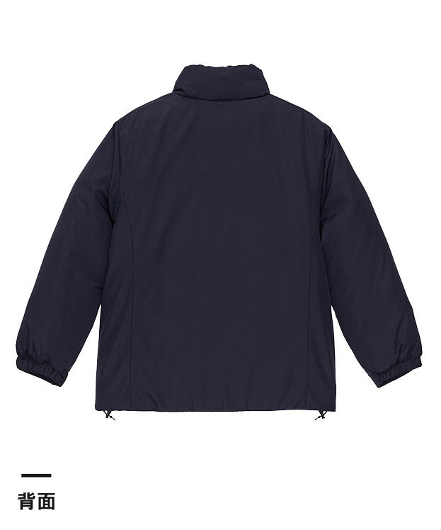 インサレーテッド スタンド ジャケット（中綿入）（7464-01）背面