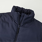 インサレーテッド スタンド ジャケット（中綿入）（7464-01）スタンドネック仕様/チンガード付き