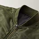 タイプMA-1ジャケット（中綿入）（7480-01）襟
