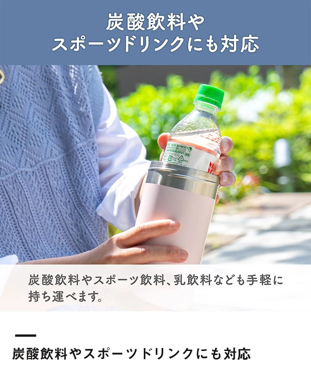 アトラス ボトルインボトル約500～650ml用A2（ストラップタイプ）（ABIB-A2）炭酸飲料やスポーツドリンクにも対応