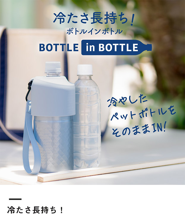 アトラス ボトルインボトル約500~650ml用(ダイヤカット)(ABIB-AN)冷たさ長持ち!