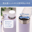 アトラス ボトルインボトル約500~650ml用(3WAYストラップタイプ)(ABIB-O)売れ筋ペットボトル約90%に対応