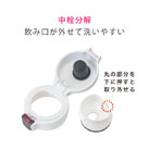 アトラス Airlist 超軽量ワンタッチボトル 620ml 【ARNW】（ARNW-600）細部まで洗いやすい分解栓