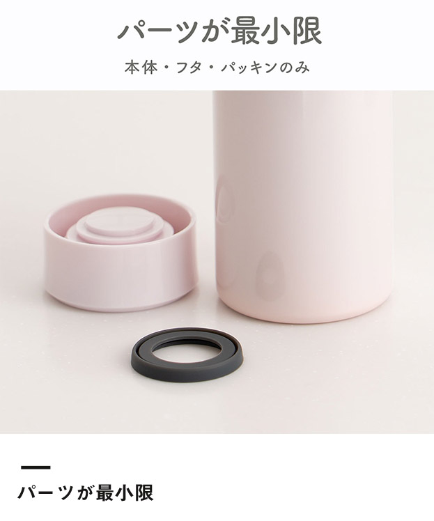 アトラス Airlist 超軽量スリムボトル 700ml（ARSS-700）パーツが最小限