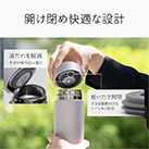 アトラス Basic Productsスクリューボトル350ml(ASR-350)開け閉め快適な設計