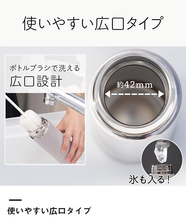 アトラス Basic Productsスクリューボトル500ml（ASR-500）使いやすい広口タイプ