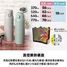 アトラス SWITCH ワンタッチボトル520ml(AW-521)真空断熱構造