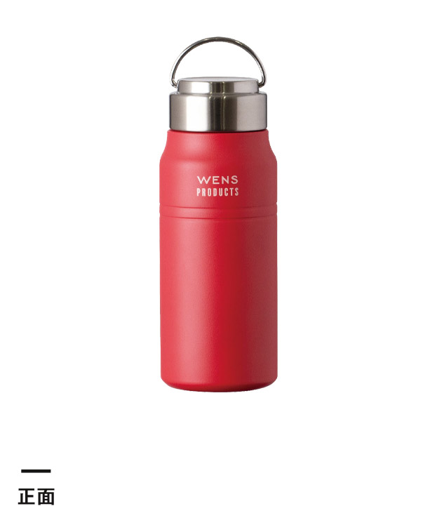 アトラス Wens ハンドル付きスクリューボトル スリムタイプ 530ml（AWPB-501）正面