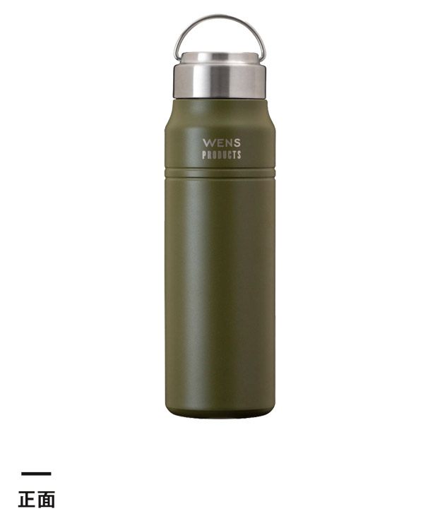 アトラス Wens ハンドル付きスクリューボトル スリムタイプ 700ml（AWPB-701）正面