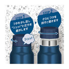 サーモス 保冷炭酸飲料ボトル  750ml（FJK-750）フタを少し回すと圧力が抜け開けやすい