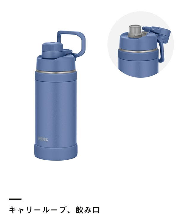 サーモス(THERMOS)真空断熱スポーツボトル 750ml/FJU（FJU-750）キャリーループ、飲み口