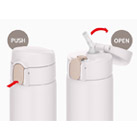 サーモス(THERMOS) 真空断熱ストローボトル 510ml/FKA（FKA-500）ワンタッチ・オープン