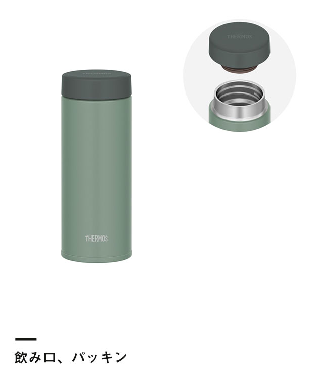 サーモス(THERMOS)真空断熱ケータイマグ 350ml/JON（JON-351）飲み口、パッキン