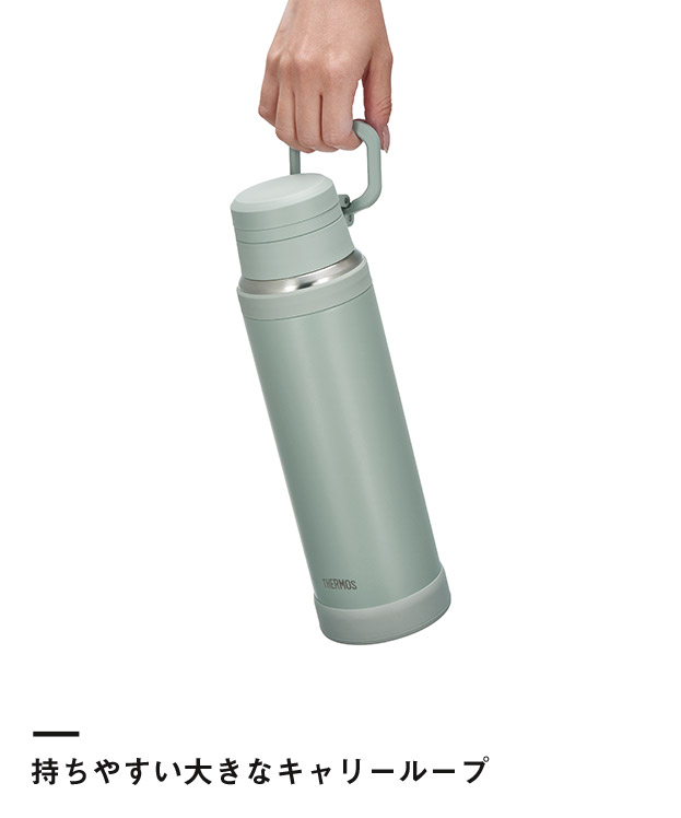 サーモス(THERMOS)真空断熱ケータイマグ 1000ml/JOY（JOY-1000）持ちやすい大きなキャリーループ