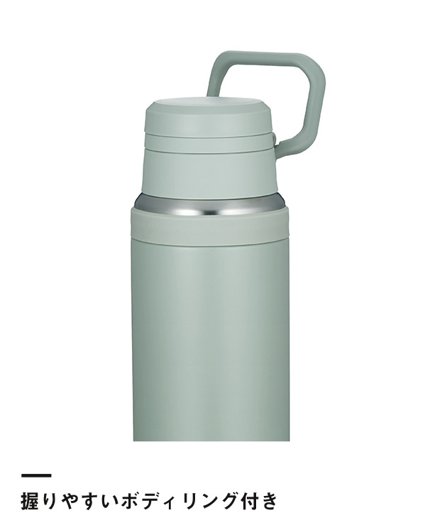 サーモス(THERMOS)真空断熱ケータイマグ 1000ml/JOY（JOY-1000）握りやすいボディリング付き