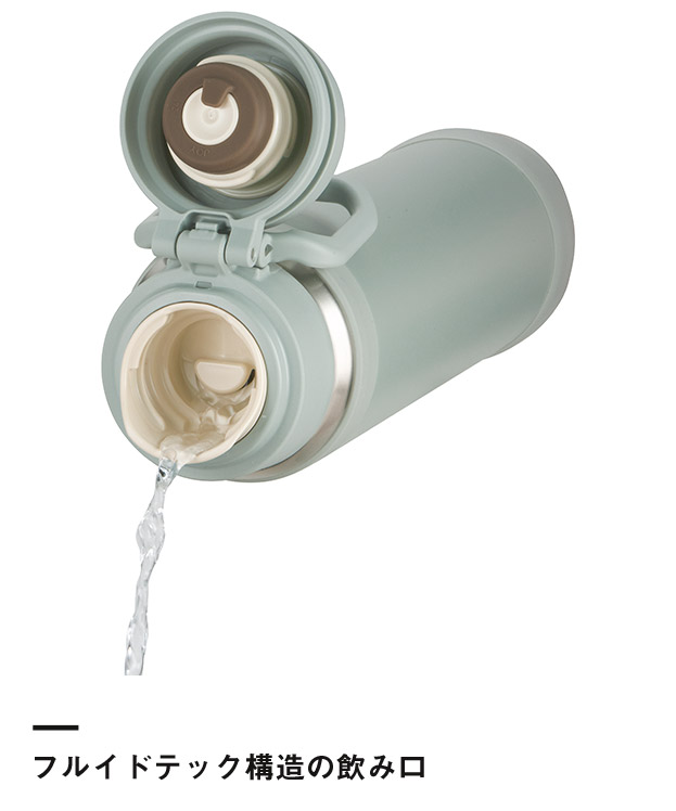 サーモス(THERMOS)真空断熱ケータイマグ 1000ml/JOY（JOY-1000）フルイドテック構造の飲み口