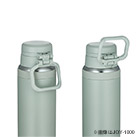 サーモス(THERMOS)真空断熱ケータイマグ 1500ml/JOY（JOY-1500）使わない時はコンパクトに
