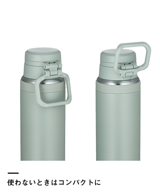 サーモス(THERMOS)真空断熱ケータイマグ 750ml/JOY（JOY-750）使わない時はコンパクトに