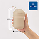 Maluttoワンタッチサーモステンレスボトル220ml（SNS-0300444）サイズについて