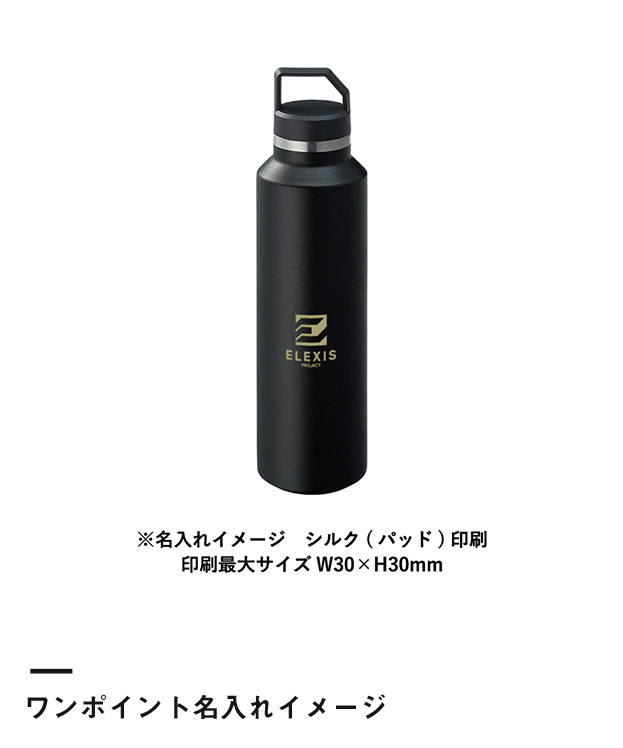 Zalattoサーモハンドルスリムボトル　ver.2（SNS-0300913）ワンポイント名入れイメージ