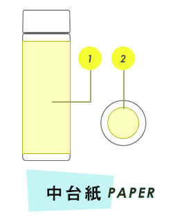 ボトル本体プリント範囲