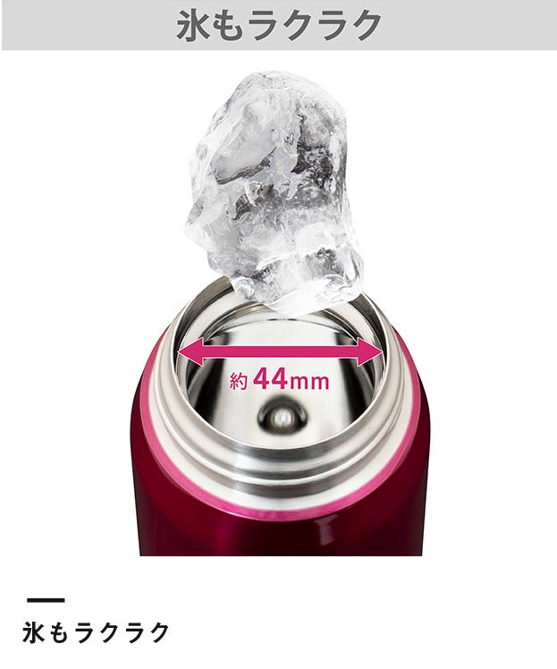 アトラス Airlist 超軽量ワンタッチボトル 620ml 【在庫限り商品】（AREW-600）氷も楽々！