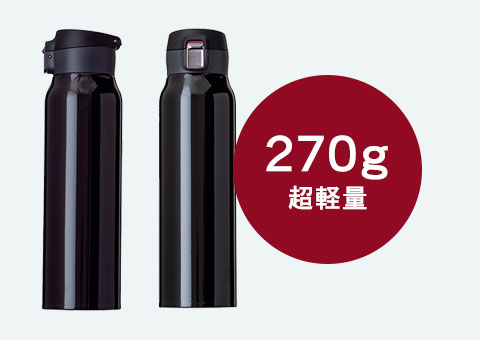 AREW-800 アトラス Airlist 超軽量ワンタッチボトル　800ml｜270g超軽量