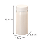 アトラス Airlist超軽量スクリューマグボトル350ml【在庫限り商品】（ARS-350）アイテムサイズ