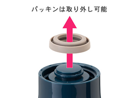 ARSS-150 アトラス Airlist 超軽量コンパクトミニボトル 150ml｜パッキンは取り外し可能