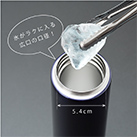 アトラス 軽量スクリューマグボトル350ml【在庫限り商品】（AS-350）氷がラクに入る広口の口径