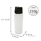アトラス 軽量ワンタッチマグボトル500ml（ASW-500）アイテムサイズ