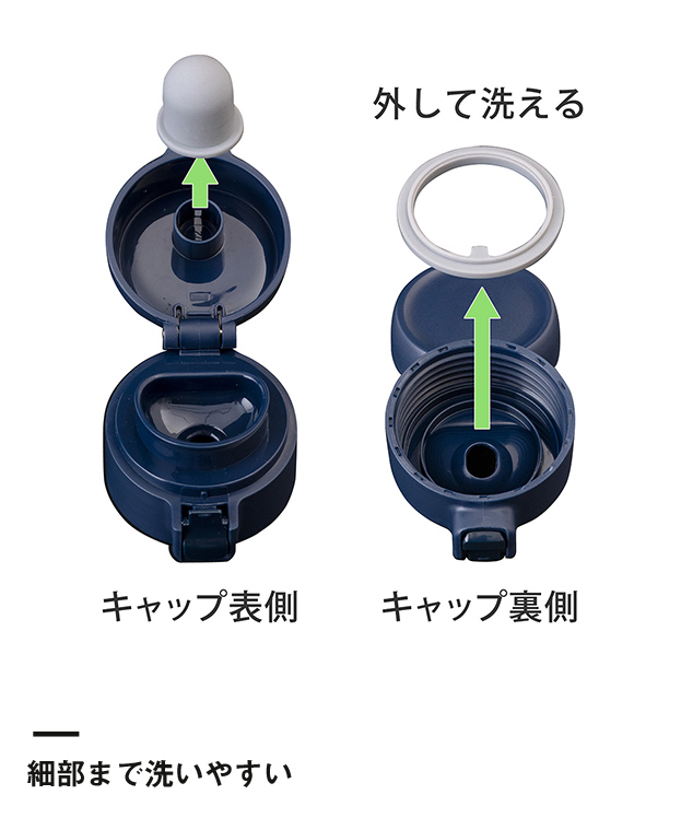 アトラス　SWITCH ワンタッチボトル370ml（AW-351）細部まで洗いやすい