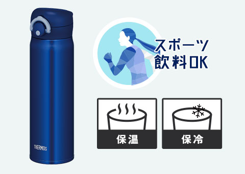 JNR-502 サーモス 真空断熱ケータイマグ  500ml｜スポーツ飲料OK、保冷、保温