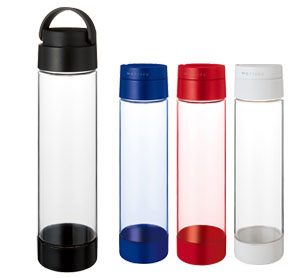 MOTTERUハンドル付クリアボトル　550ml