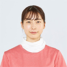 ネックゲイター（00354-ANG）女性着用イメージ（ホワイト）・正面
