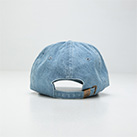 ベースボールローキャップ （denim）※名入れ専用商品（no1155-no1157）背面-各サイズ12個単位で受付