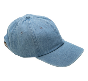ベースボールローキャップ （denim）※名入れ専用商品