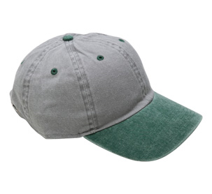 ベースボールローキャップ（pigment dyed two tone）※名入れ専用商品