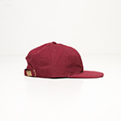 フラットバイザーローキャップ （twill）※名入れ専用商品（no1480）側面-各サイズ12個単位で受付