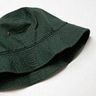 バケットハット（twill）※名入れ専用商品（no1500）ツバ-各サイズ12個単位で受付