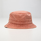 バケットハット （pigment dyed）※名入れ専用商品（no1505）前面-各サイズ12個単位で受付