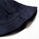 メトロハット （corduroy）※名入れ専用商品（no1546）ツバ-各サイズ12個単位で受付
