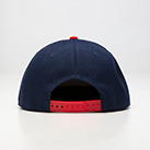 スナップバックBBキャップ （polyester two tone）※名入れ専用商品（no1721two-tone）背面-各サイズ12個単位で受付